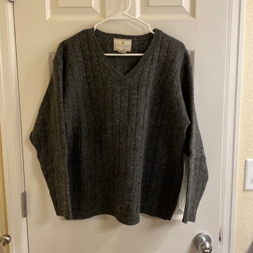 Express wool sweater.
